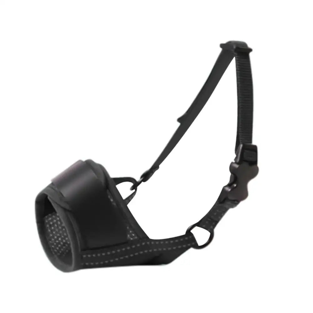 Large Dog Muzzle Adjustable Straps Breathable Soft Muzzle For Dog Biting Prevention Anti-Chaos Large Pet Anti-barking Muzzle