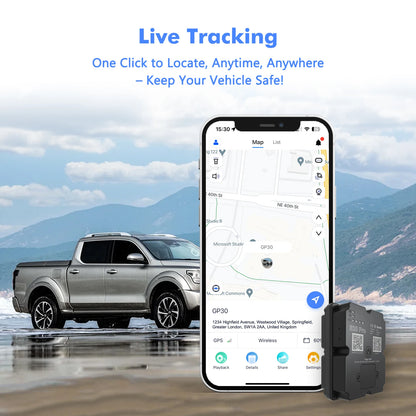 4G GPS Live Tracker Magnetic for Cars Luggage Motorcycles Tracking Device