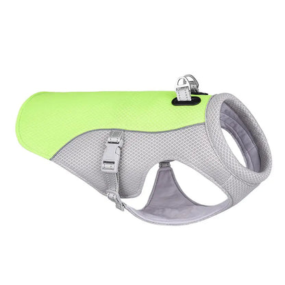 Dog Cooling Vest Summer Three-Layer Vest Dog Cooler Cooling Clothing Pet Dogs Health Supplies For Exercise Mountaineering Hiking