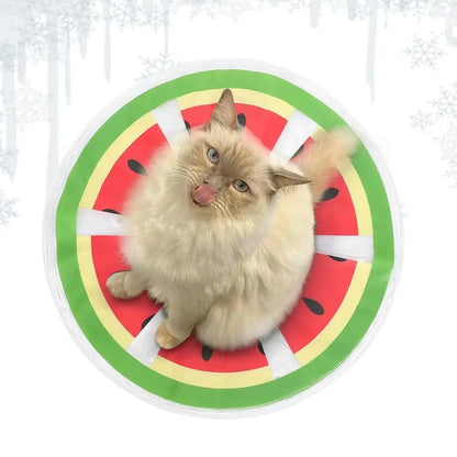 Pet Cooling Mat Cute Water Sensory Pad For Puppy Cute Fruit Pattern Cooler Cushion Pad Bed Sleeping Mattress For Dogs And Cats