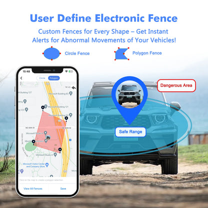 4G GPS Live Tracker Magnetic for Cars Luggage Motorcycles Tracking Device