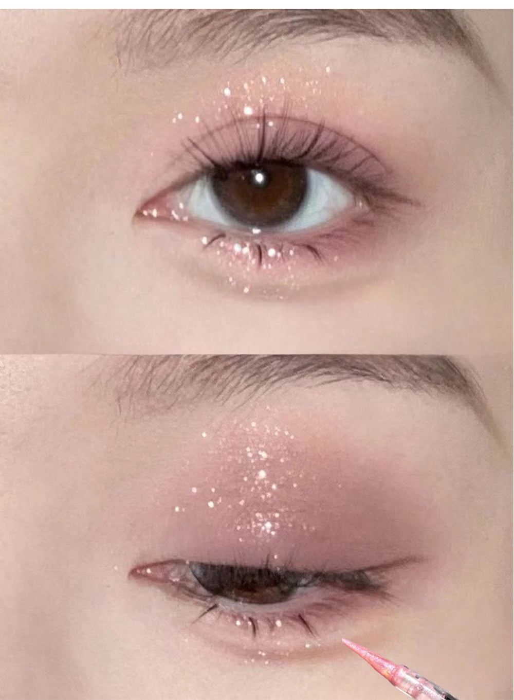 Balletism Liquid Eyeshadow Liquid Fine Shimmer High Light Eyeshadow delicate everything with influencer