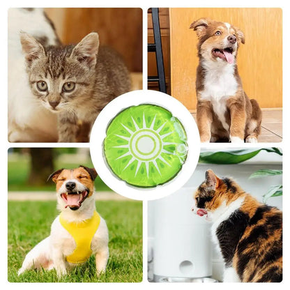 Pet Cooling Mat Cute Water Sensory Pad For Puppy Cute Fruit Pattern Cooler Cushion Pad Bed Sleeping Mattress For Dogs And Cats