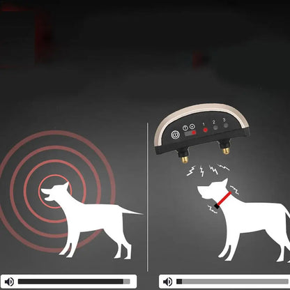 Pet Dog Anti Bark Collar Control Train Rechargeable IP65 Waterproof Stop Barking Dog Vibration Ultrasonic Training Collars