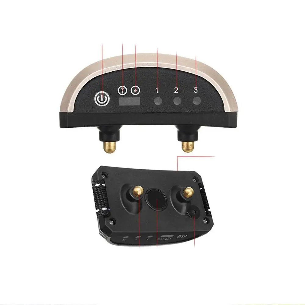 Pet Dog Anti Bark Collar Control Train Rechargeable IP65 Waterproof Stop Barking Dog Vibration Ultrasonic Training Collars