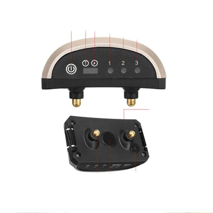 Pet Dog Anti Bark Collar Control Train Rechargeable IP65 Waterproof Stop Barking Dog Vibration Ultrasonic Training Collars