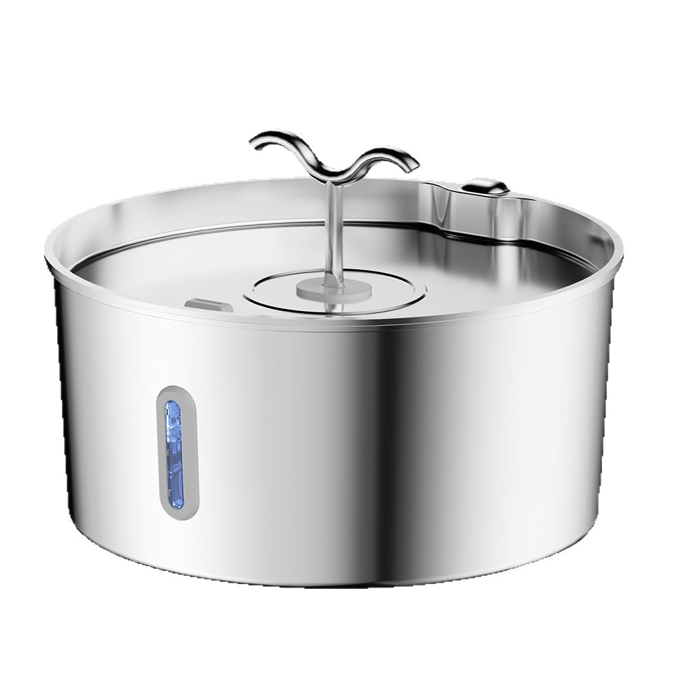7L Stainless Steel Pet Water Dispenser with Extra Large Capacity
