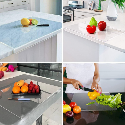 Non-Slip Acrylic Kitchen Chopping Board